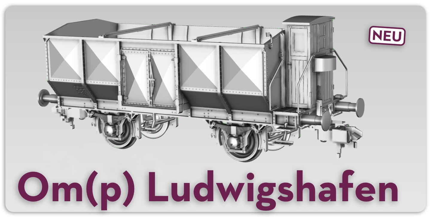 Güterwagen - OMP Ludwigshafen