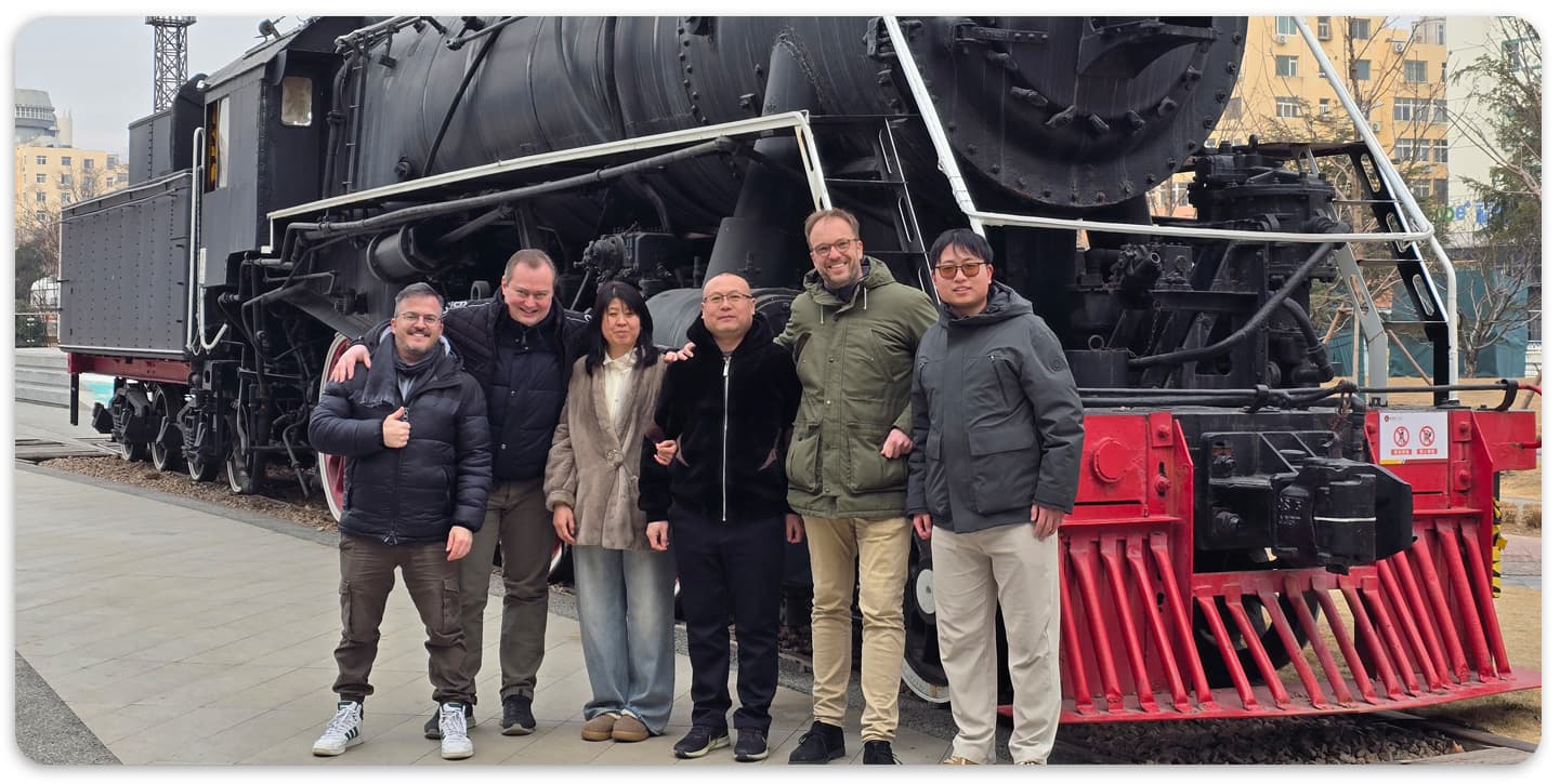 Besuch eines Chinesischen Eisenbahnmuseums 