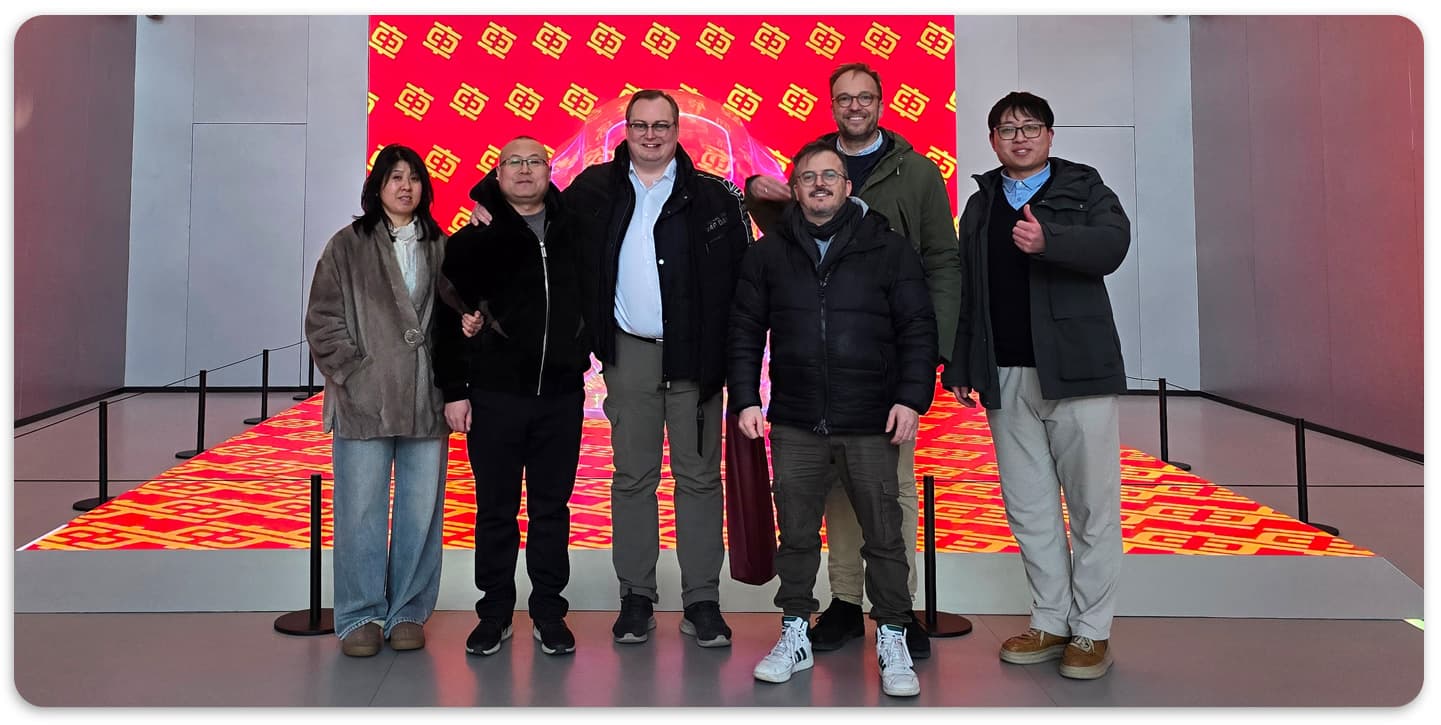 Besuch bei einer der chinesischen Bahnverwaltungen zum fachlichen Austausch.